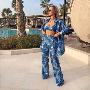 Printed Shirt & trouser set